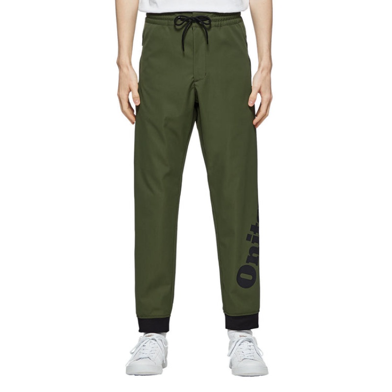 Khaki Men's Onitsuka Tiger Pants Online India | Y3E-4062