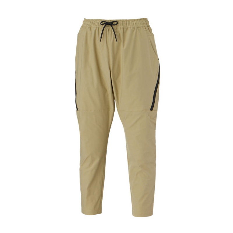 Light Beige Men's Onitsuka Tiger Woven Pants Online India | I1W-9079