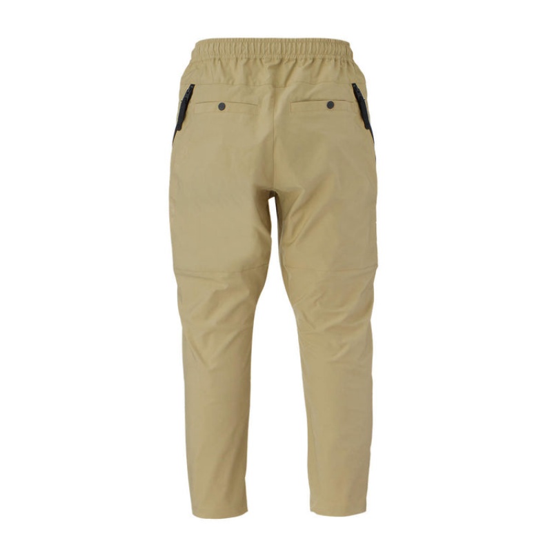 Light Beige Men's Onitsuka Tiger Woven Pants Online India | I1W-9079