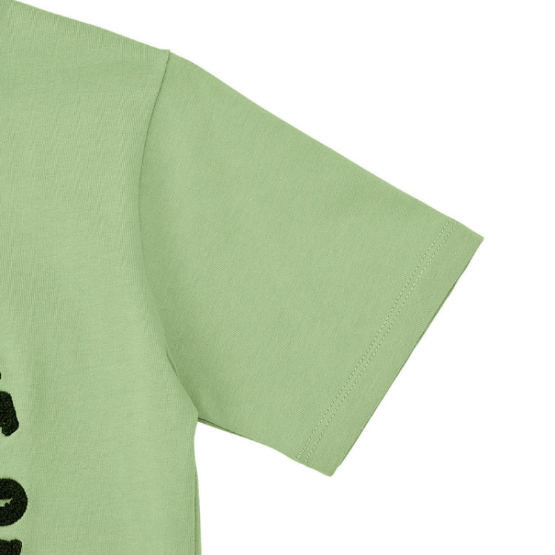 Light Green Kids' Onitsuka Tiger Graphic T Shirts Online India | C3Q-2910