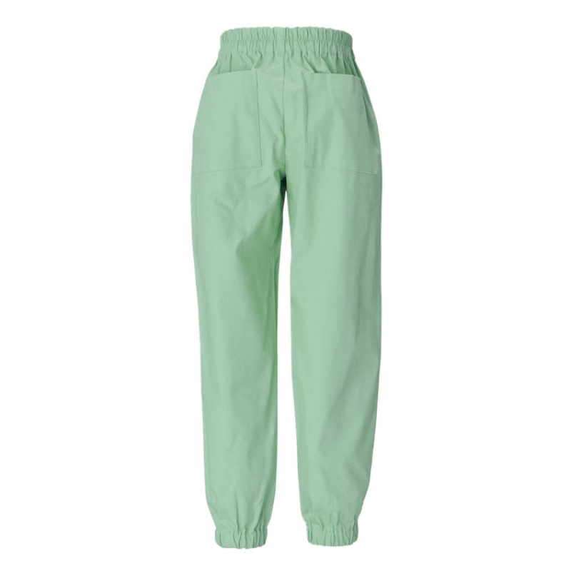 Light Green Kids' Onitsuka Tiger Single-pleat Pants Online India | M0M-2222