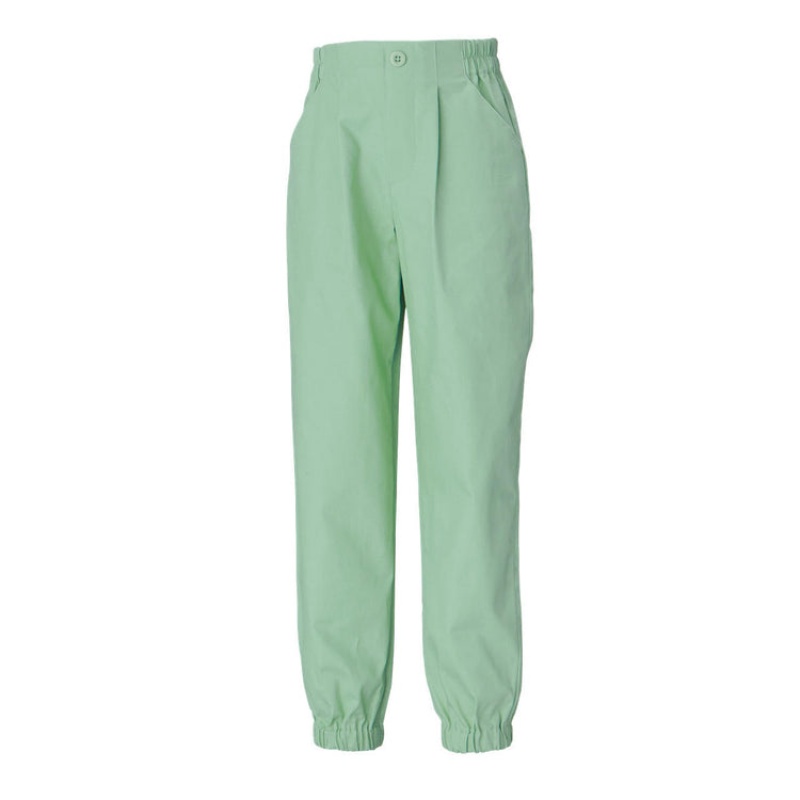 Light Green Kids\' Onitsuka Tiger Single-pleat Pants Online India | M0M-2222