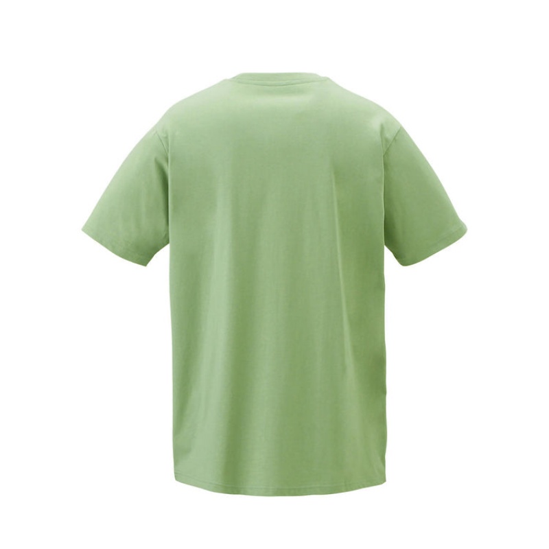 Light Green Men's Onitsuka Tiger Graphic T Shirts Online India | M7L-2406