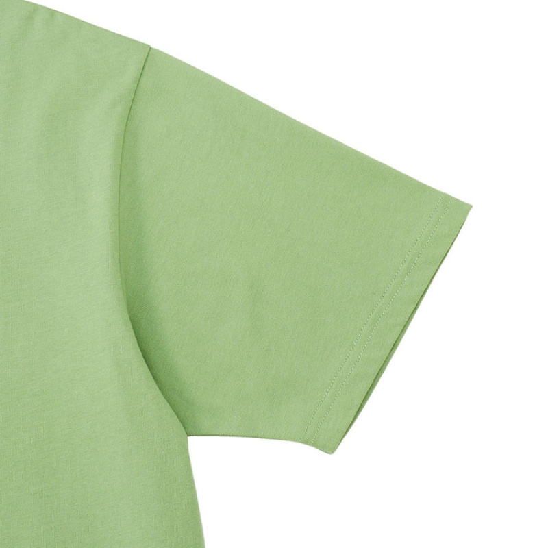 Light Green Men's Onitsuka Tiger Graphic T Shirts Online India | M7L-2406