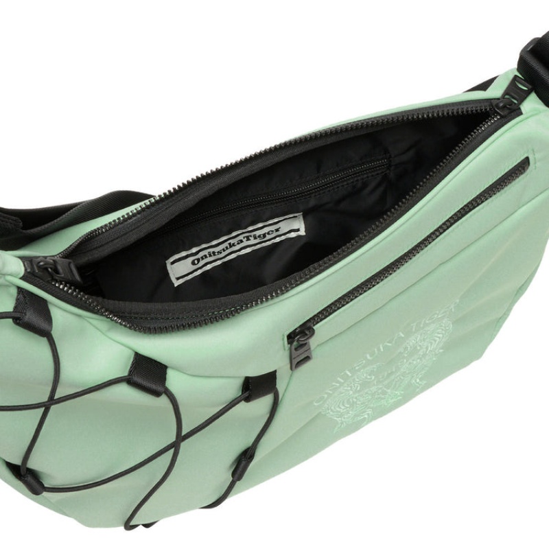 Light Green Men's Onitsuka Tiger Messenger Bag Bags Online India | Z5M-9964