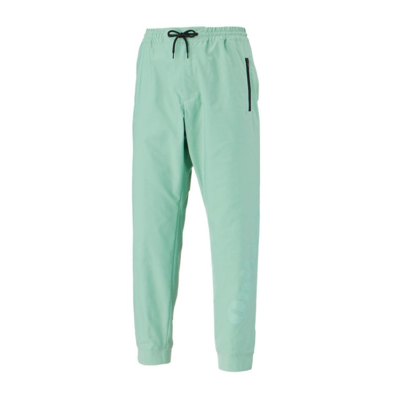 Light Green Men's Onitsuka Tiger Woven Pants Online India | R9G-5964