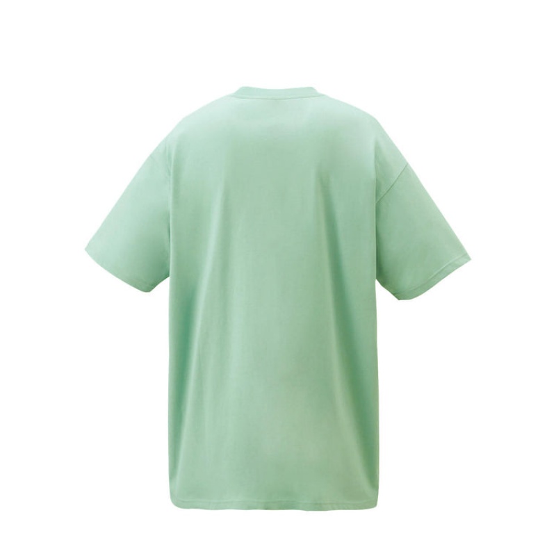 Light Green Women's Onitsuka Tiger Graphic T Shirts Online India | J9X-0326