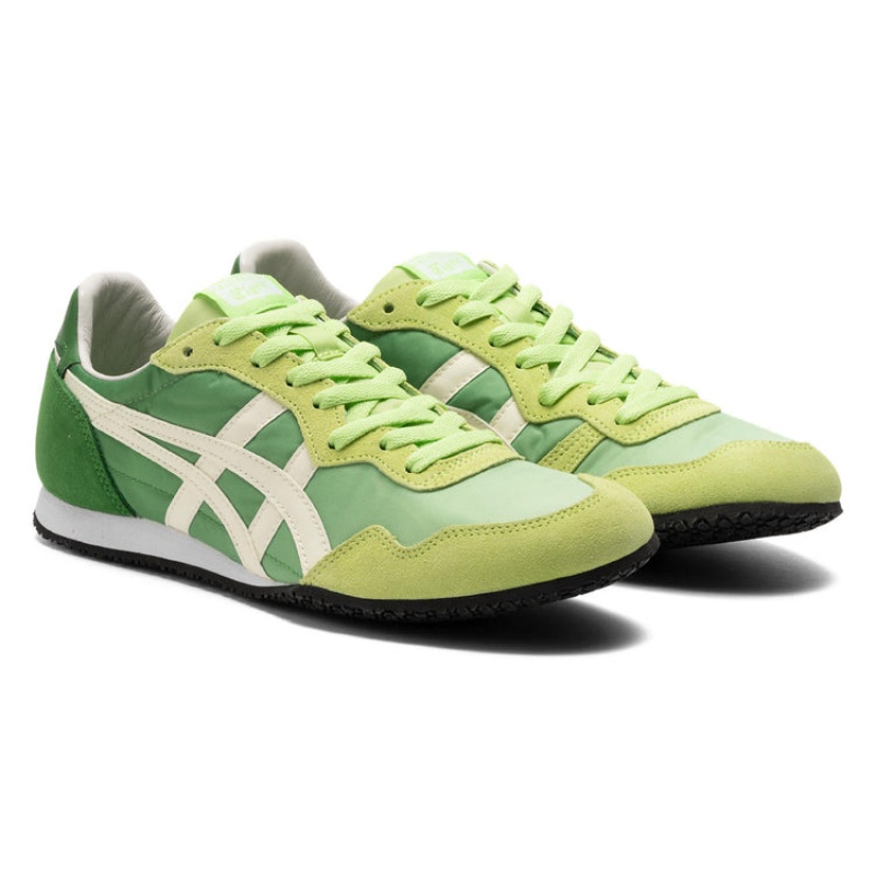 Light Green / Beige Women's Onitsuka Tiger Serrano Sneakers Online India | Y8X-5140