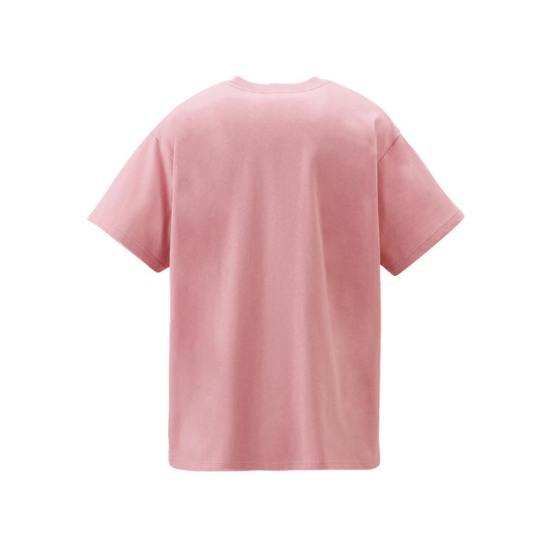 Light Pink Men's Onitsuka Tiger Graphic T Shirts Online India | J3N-6020