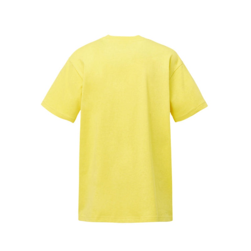 Light Yellow Men's Onitsuka Tiger Graphic T Shirts Online India | R8Y-6770