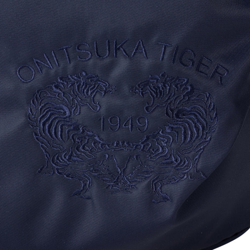 Navy Men's Onitsuka Tiger P Backpacks Online India | O6E-8734