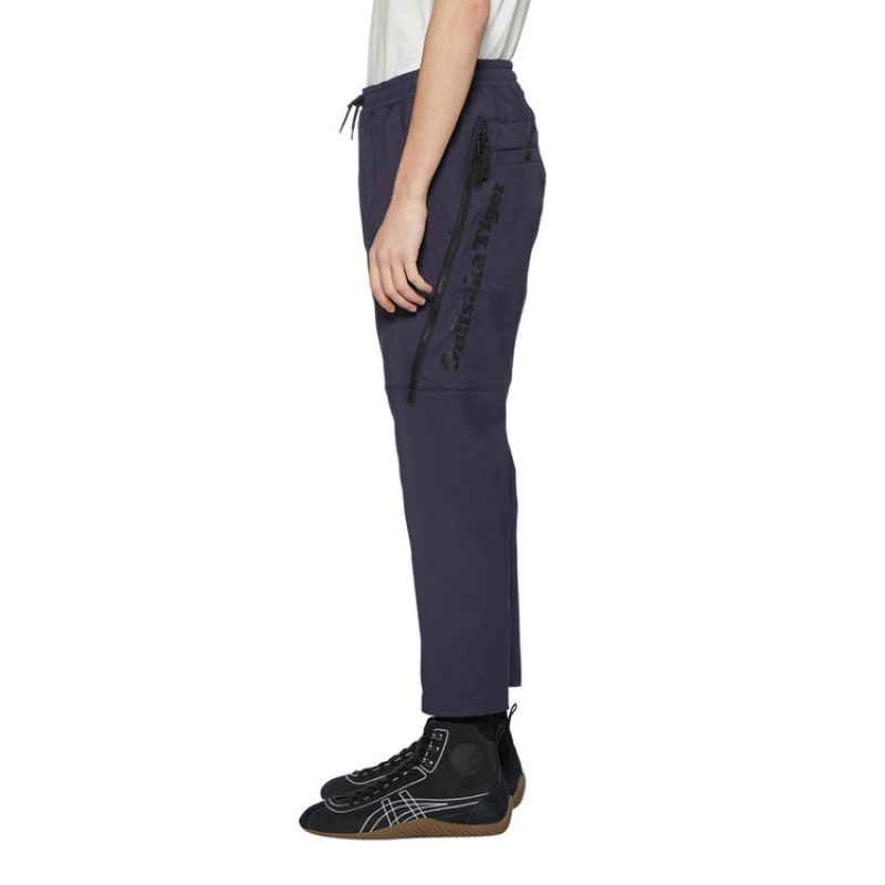 Navy Men's Onitsuka Tiger Pants Online India | D6H-7665