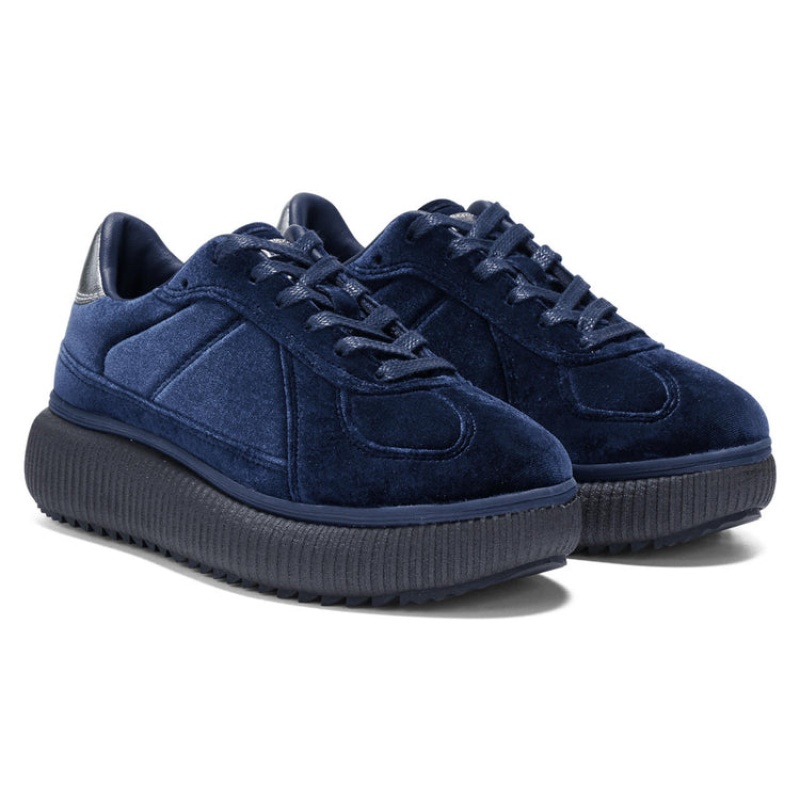 Navy Women's Onitsuka Tiger Delecity Sneakers Online India | C8W-8949