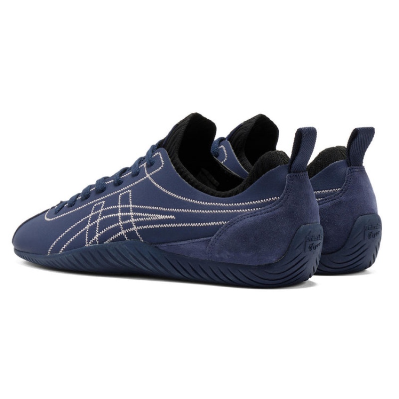 Navy Women's Onitsuka Tiger Sclaw Sneakers Online India | L7D-7915