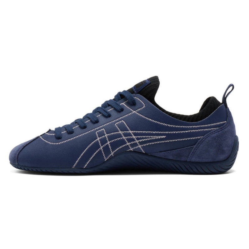 Navy Women's Onitsuka Tiger Sclaw Sneakers Online India | L7D-7915