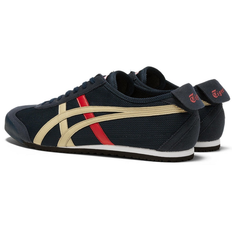 Navy / Beige Men's Onitsuka Tiger Mexico 66 Online India | L4Q-2642