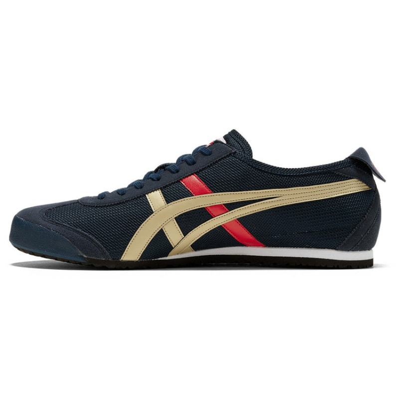 Navy / Beige Men's Onitsuka Tiger Mexico 66 Online India | L4Q-2642