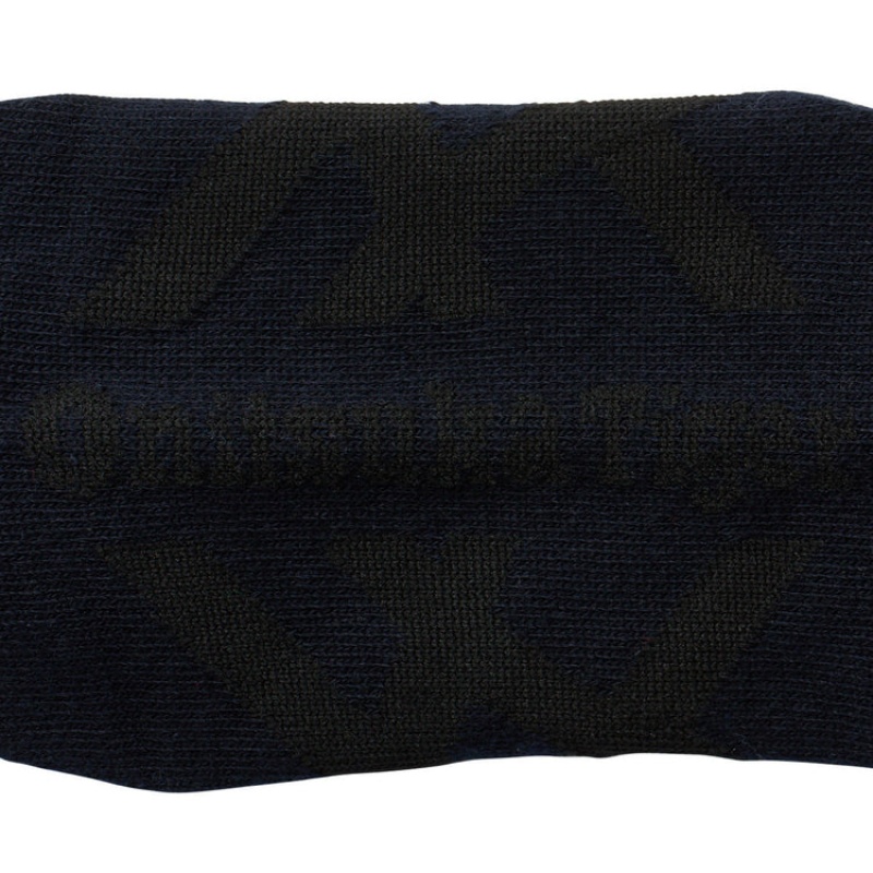 Navy / Black Men's Onitsuka Tiger Ankle Socks Online India | I5I-1541