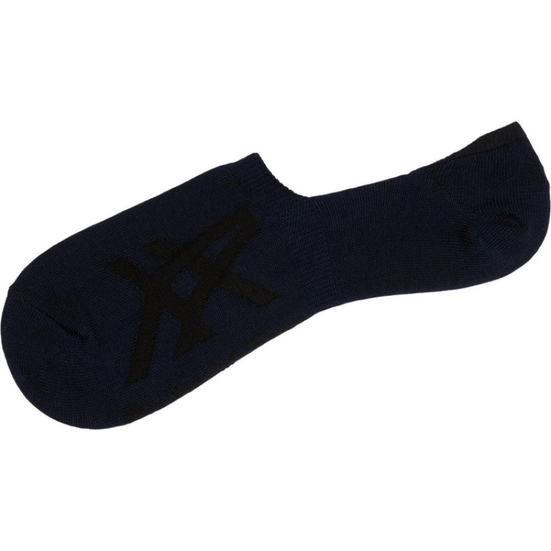 Navy / Black Men's Onitsuka Tiger Invisible Socks Online India | X3K-6159