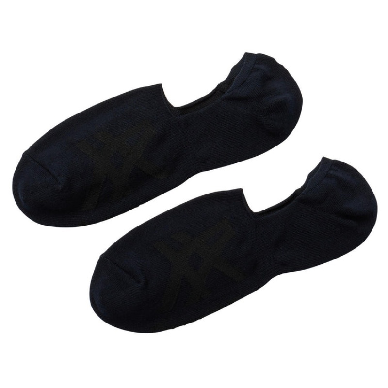 Navy / Black Men\'s Onitsuka Tiger Invisible Socks Online India | P7S-7256