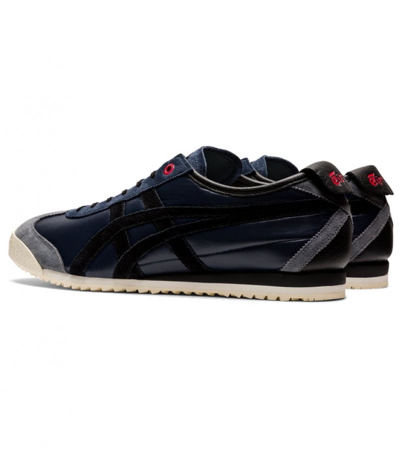 Navy / Black Women's Onitsuka Tiger Mexico 66 SD Online India | L4R-8812