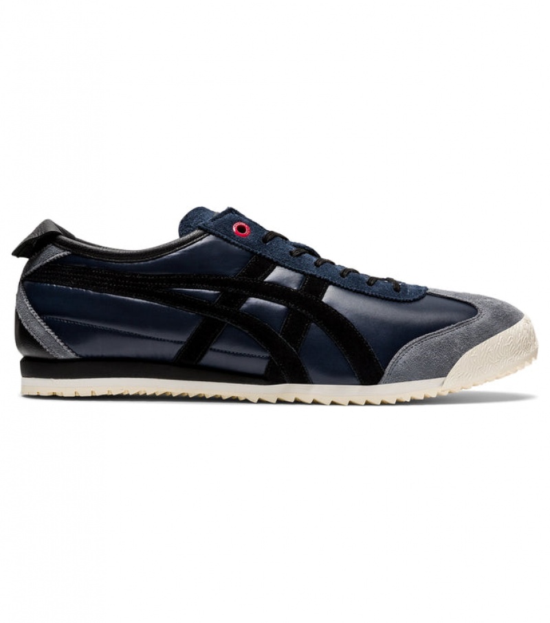 Navy / Black Women\'s Onitsuka Tiger Mexico 66 SD Online India | L4R-8812