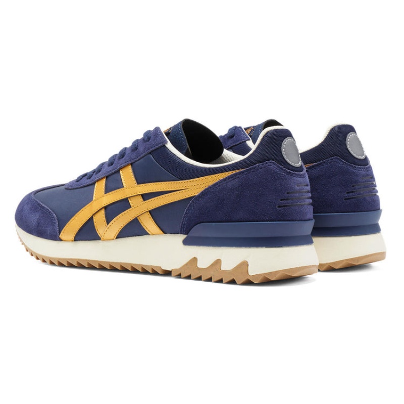 Navy / Gold Women's Onitsuka Tiger California 78 Ex Sneakers Online India | A9Q-2855