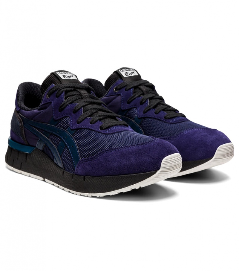 Navy / Navy Women's Onitsuka Tiger Rebilac Runner Sneakers Online India | N8Y-7093