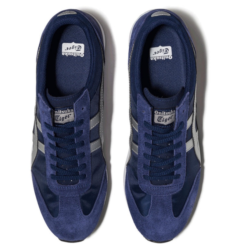 Navy / Silver Women's Onitsuka Tiger California 78 Ex Sneakers Online India | M6R-9833