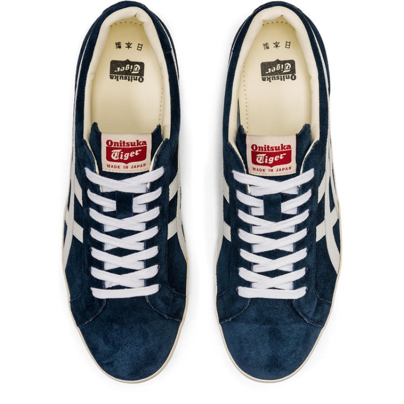 Navy / White Men's Onitsuka Tiger Fabre Nm Nippon Made Online India | Z0G-4726