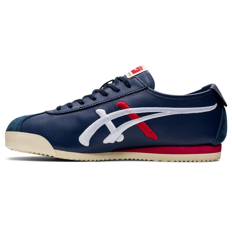 Navy / White Men's Onitsuka Tiger Limber Up Nm Nippon Made Online India | X2W-7150