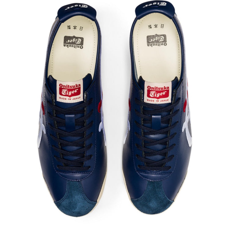 Navy / White Men's Onitsuka Tiger Limber Up Nm Nippon Made Online India | X2W-7150