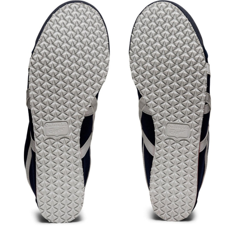 Navy / White Women's Onitsuka Tiger Mexico 66 Slip-on Online India | J3X-6991