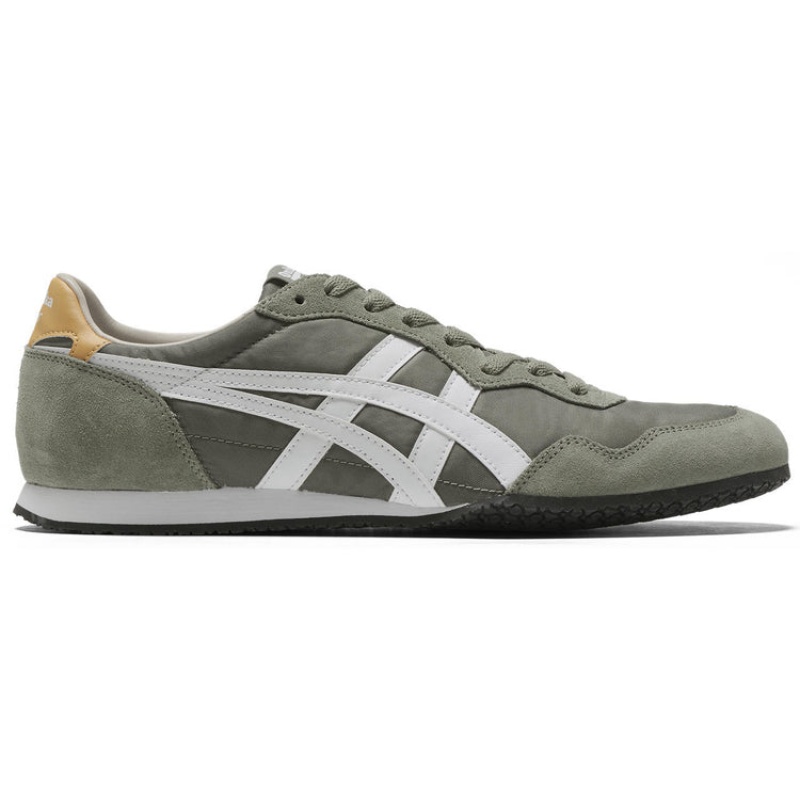 Olive / White Men\'s Onitsuka Tiger Serrano Online India | F1G-6783