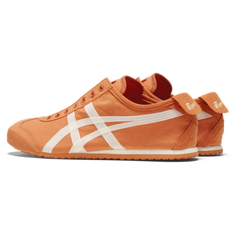 Orange / Cream Men's Onitsuka Tiger Mexico 66 Slip-on Online India | P9Y-1078