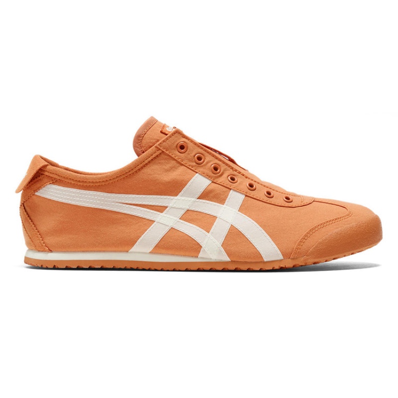 Orange / Cream Men\'s Onitsuka Tiger Mexico 66 Slip-on Online India | P9Y-1078