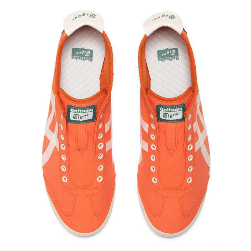 Orange / Cream Men's Onitsuka Tiger Mexico 66 Slip-on Online India | B6U-7524