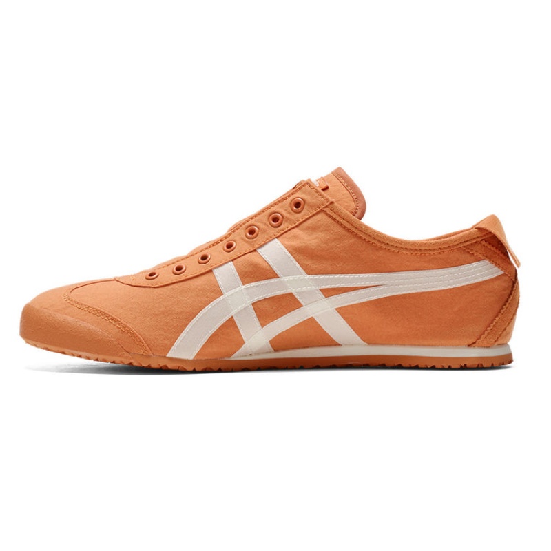 Orange / Cream Women's Onitsuka Tiger Mexico 66 Slip-on Online India | R6L-5098