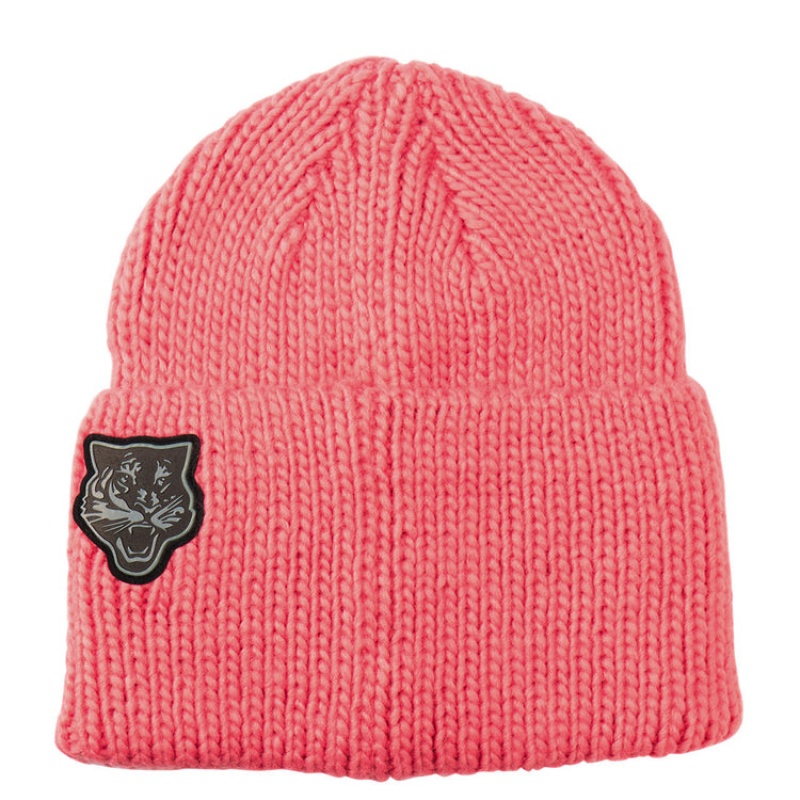 Pink Men's Onitsuka Tiger Beanie Accessories Online India | C8M-1196