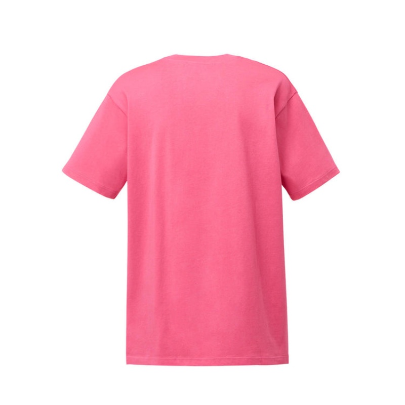 Pink Women's Onitsuka Tiger Graphic T Shirts Online India | V3F-8582