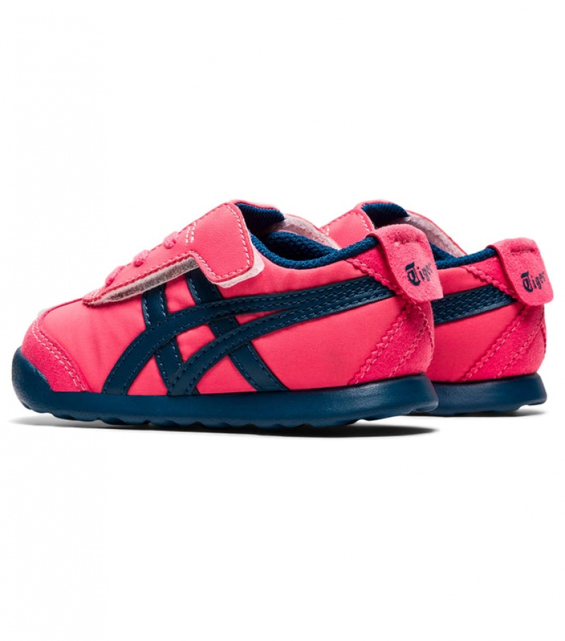 Pink / Blue Kids' Onitsuka Tiger Mexico 66 Online India | R5G-9694