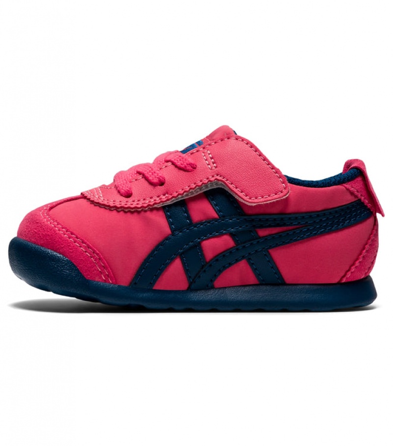 Pink / Blue Kids' Onitsuka Tiger Mexico 66 Online India | R5G-9694