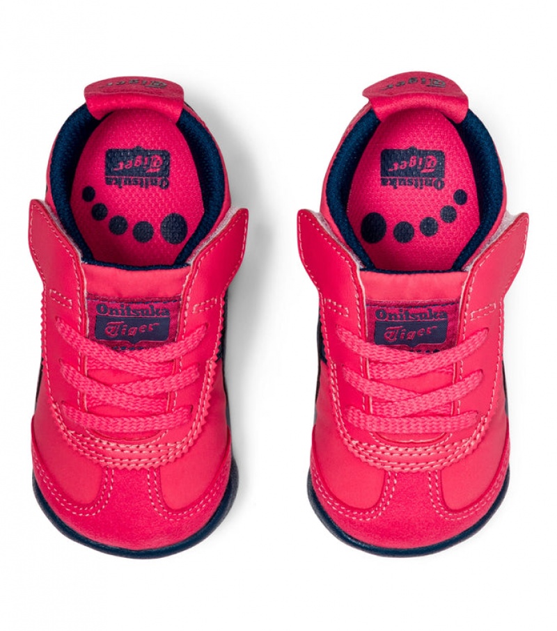 Pink / Blue Kids' Onitsuka Tiger Mexico 66 Online India | R5G-9694