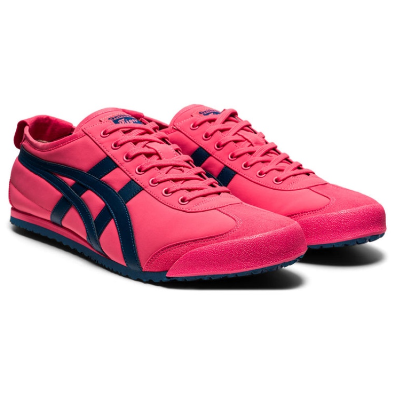 Pink / Blue Women's Onitsuka Tiger Mexico 66 Online India | U4M-7121