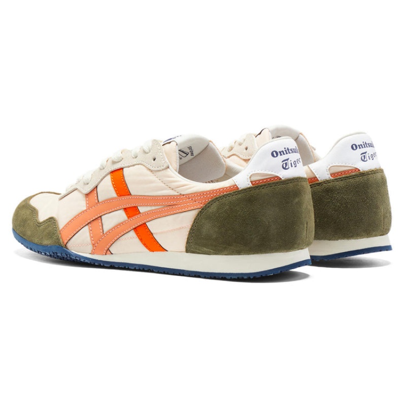 Pink / Orange Women's Onitsuka Tiger Serrano Sneakers Online India | Q9O-2497