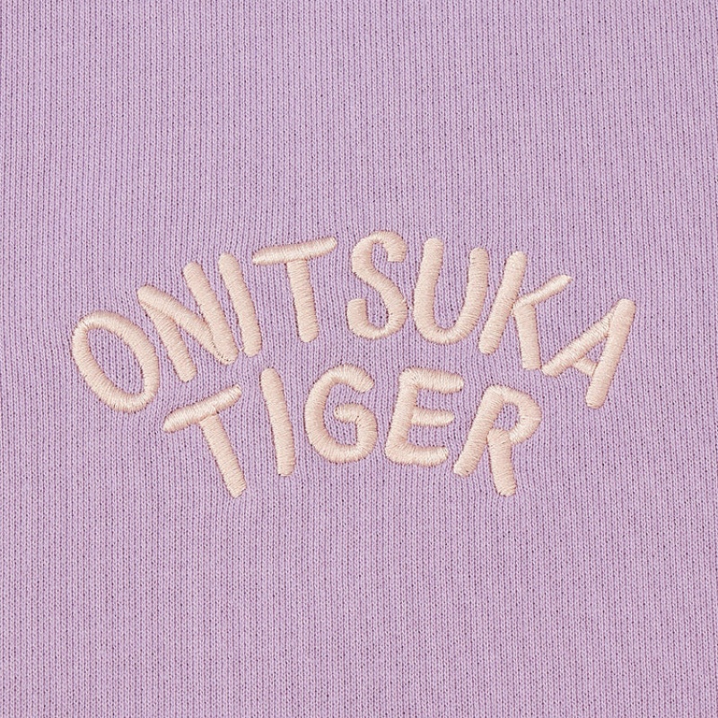 Purple Men's Onitsuka Tiger Sweatshirts Online India | O1H-4437