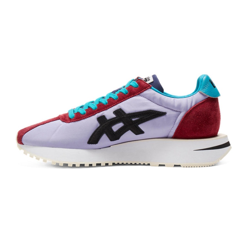 Purple / Black Women's Onitsuka Tiger Moage Mo Sneakers Online India | M1V-7013