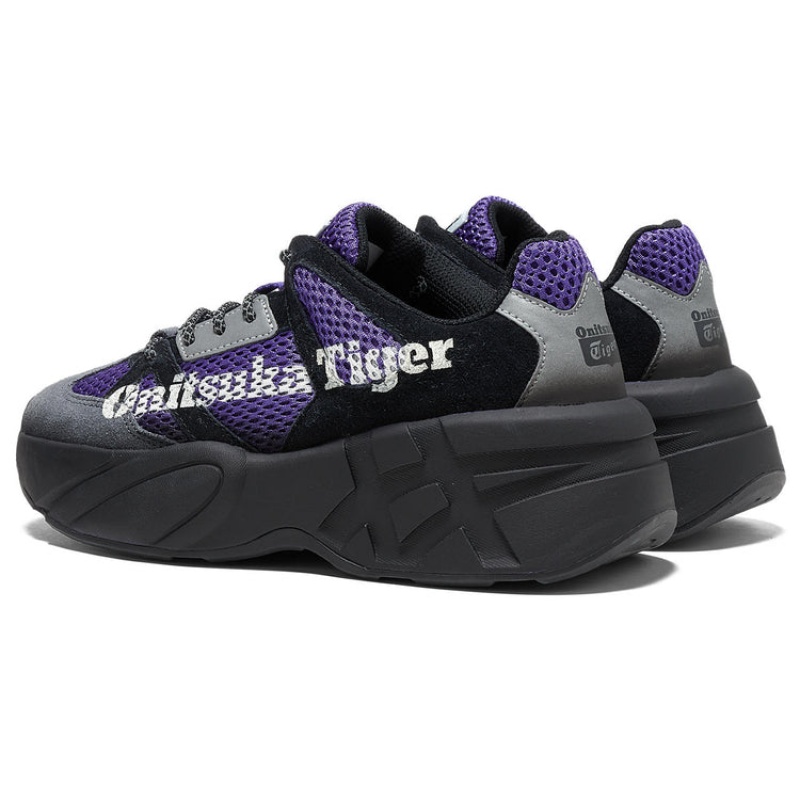 Purple / Black Women's Onitsuka Tiger P-trainer Sneakers Online India | J5M-2581