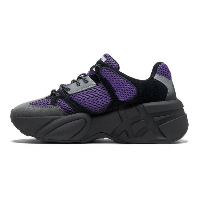 Purple / Black Women's Onitsuka Tiger P-trainer Sneakers Online India | J5M-2581