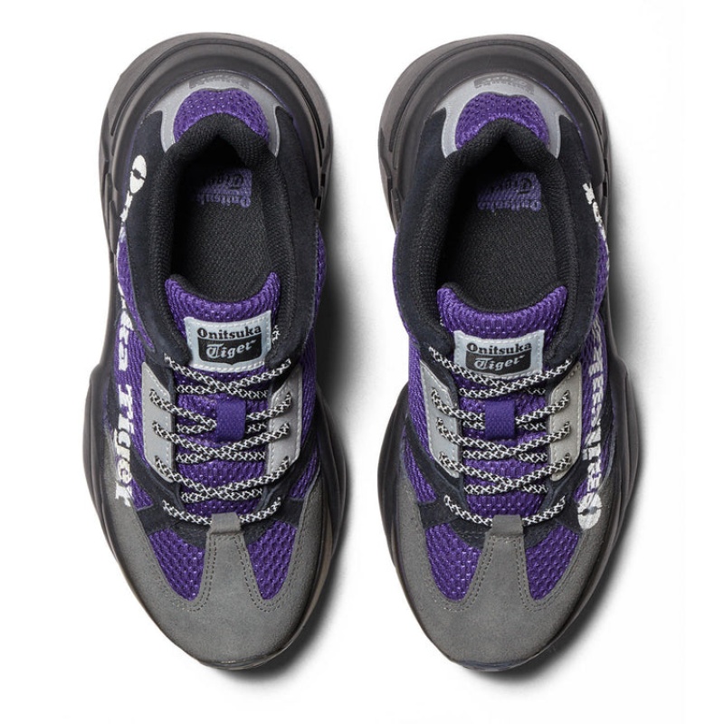 Purple / Black Women's Onitsuka Tiger P-trainer Sneakers Online India | J5M-2581